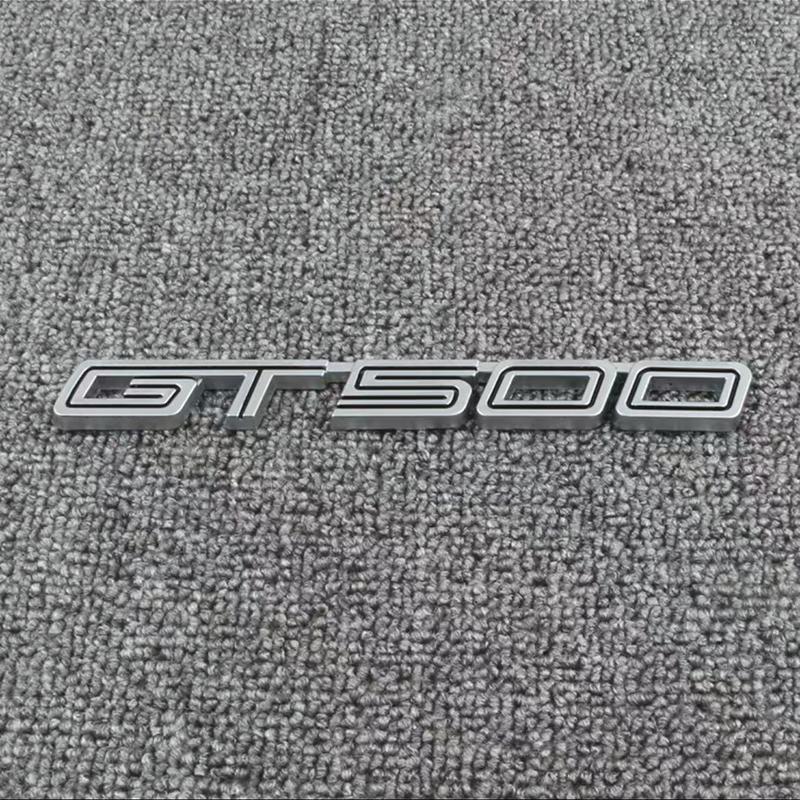 

1Pc 3D Metal Car Sticker GT Trunk Fender Logo Decals For Mustang Shelby GT GT350 GT500 Badge Emblems Parts Accessories