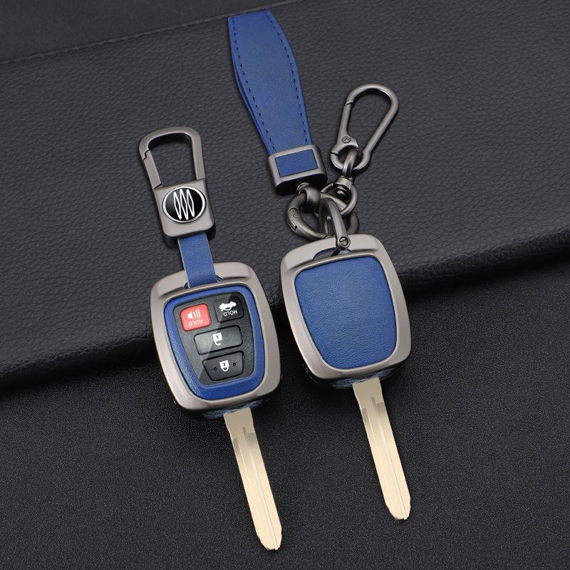 Key Cover Shell for Toyota FJ Cruiser, RAV4, Prado, and Land Cruiser