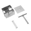 Stainless Steel Clay Cutter Spring Loaded Plunger   Cutting Handcraft   Cake Cutter Mold for Salads Desserts