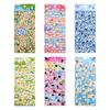 Self Adhesive 3D Mini Animal Stickers Set Kawaii Cat Panda Penguin Dog for Children Reward Craft Sticker Album Decor