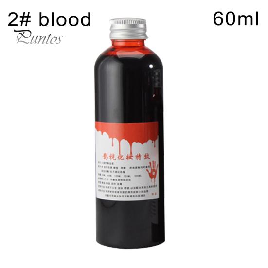 30/60ml/100ml/120ml Fake Blood Liquid Bottle Stage Prank Theatrical Cosplay Props