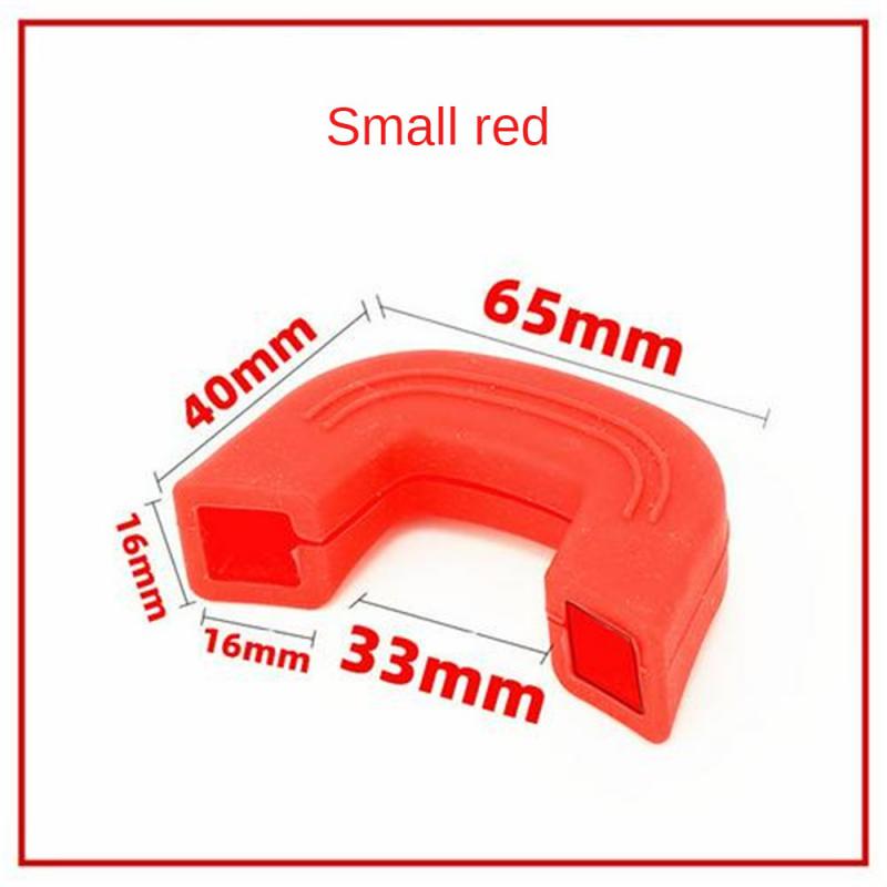Silikon Hitzeschutz Topfgriff Hitzebeständiger Topfgriff Set Edelstahl Topfohrabdeckung Anti-Rutsch Griffset Küchenwerkzeug