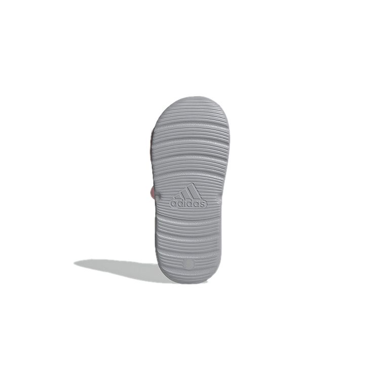 Adidas Swim Sandal Space Leather Comfortable Shock Absorbing Durable Kids Sandals Kids Sandals Pink FY8937