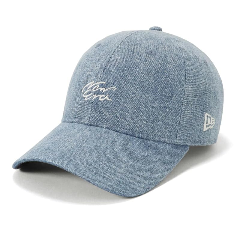 

[New Era] cap 9TWENTY handwritten logo washed denim M/L 920ES HANDWRITTEN WDNM 14388733 NER36C1766