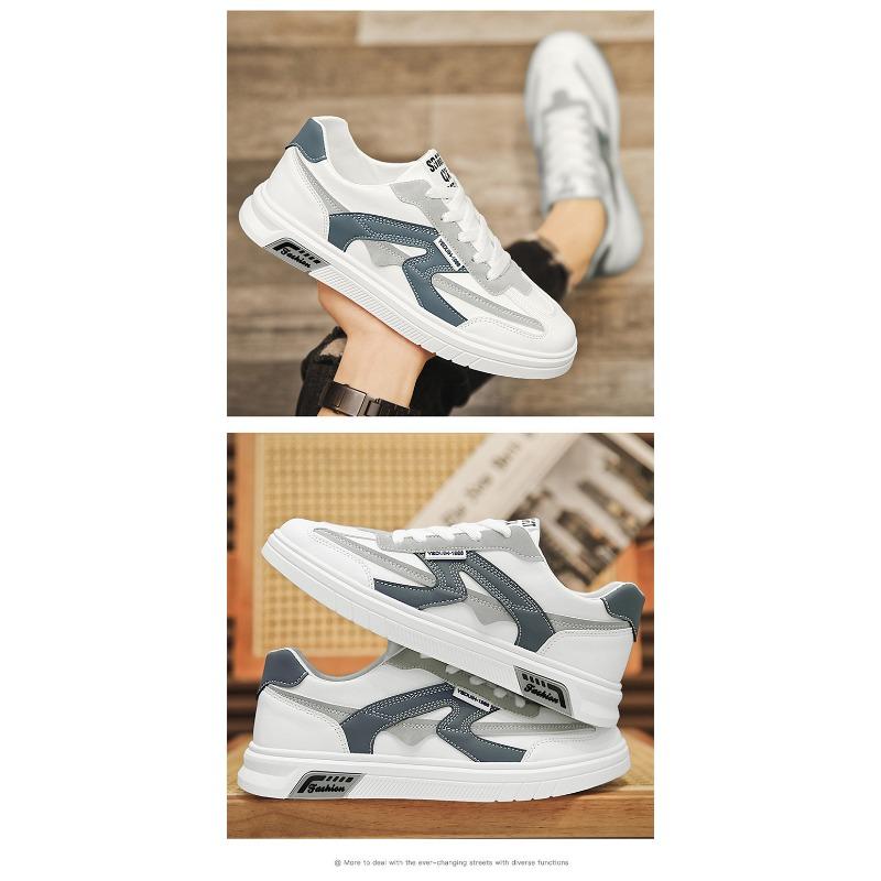 Herrskor i stor storlek, avslappnade låga sneakers, sportskor för studenter