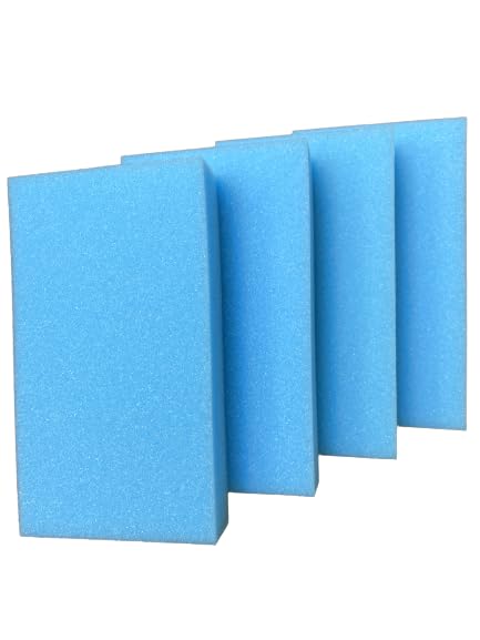 KeePer Sponge Blue 4 Pack Keeper Car Wash Mineral Off Final 1 Explosion Gloss (4 Ao Pack)
