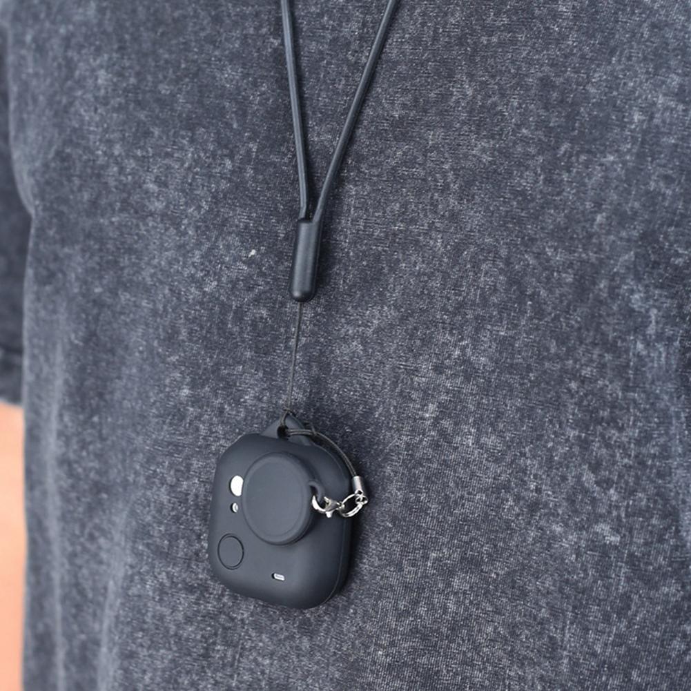 Para Insta360 GO Ultra Capa Protetora de Silicone Câmera Anti-Queda Tiras Com Tampa de Lente Para Acessórios Insta360 GO Ultra