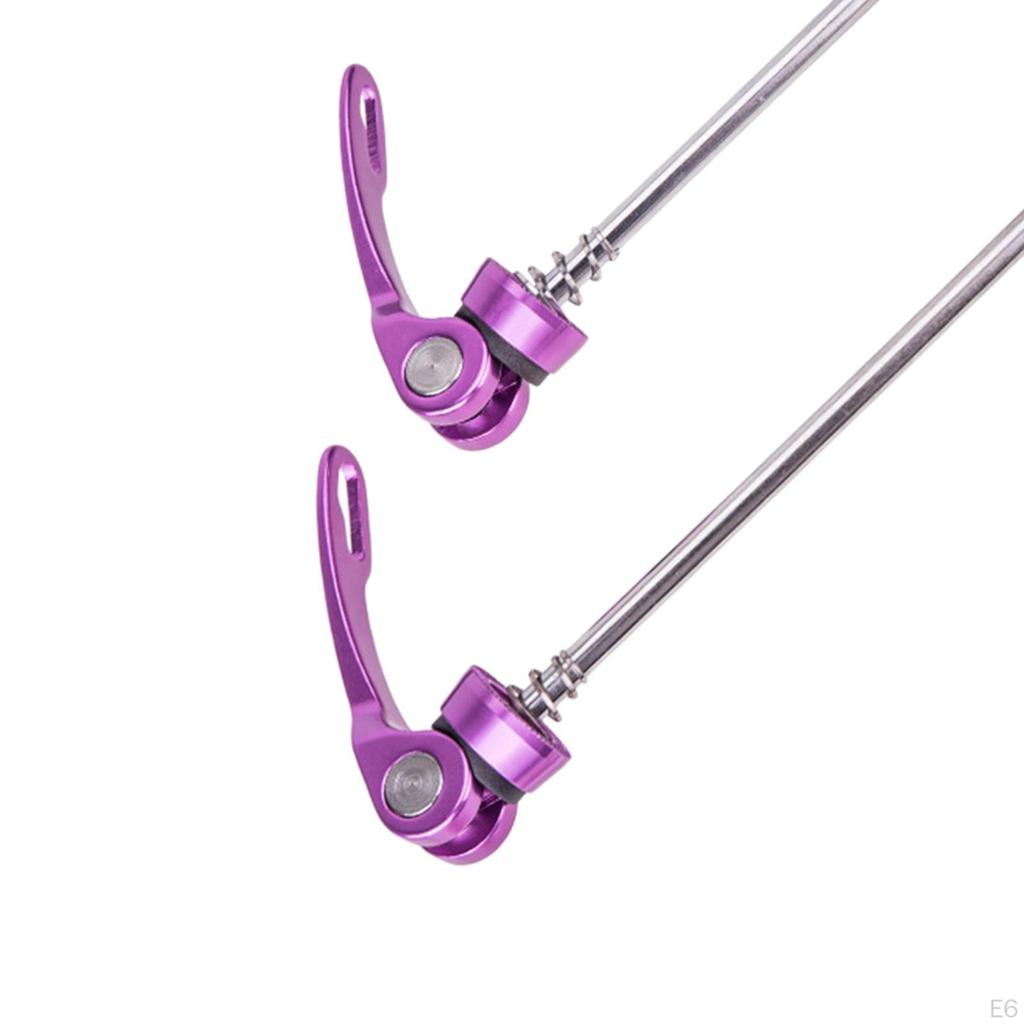 Wheel Hub Skewers Mountain Bike Skewer Clip Lever Axle Repair Components Parts