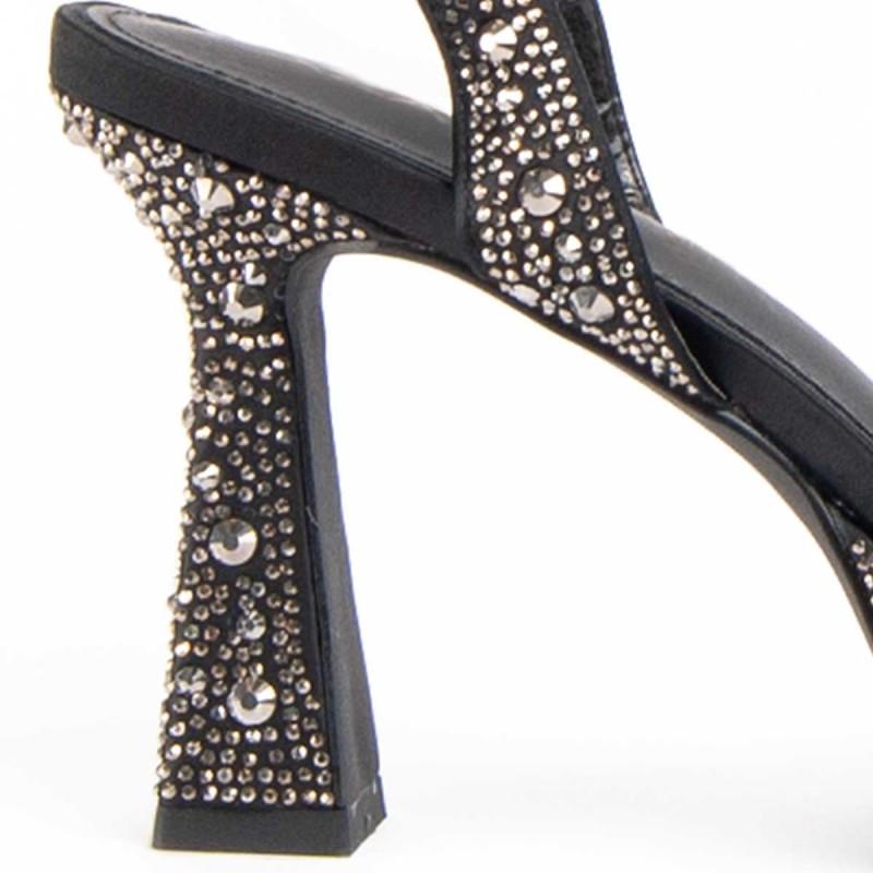 Sandalia De Tacón Para Mujer. Montevita Birella 100989