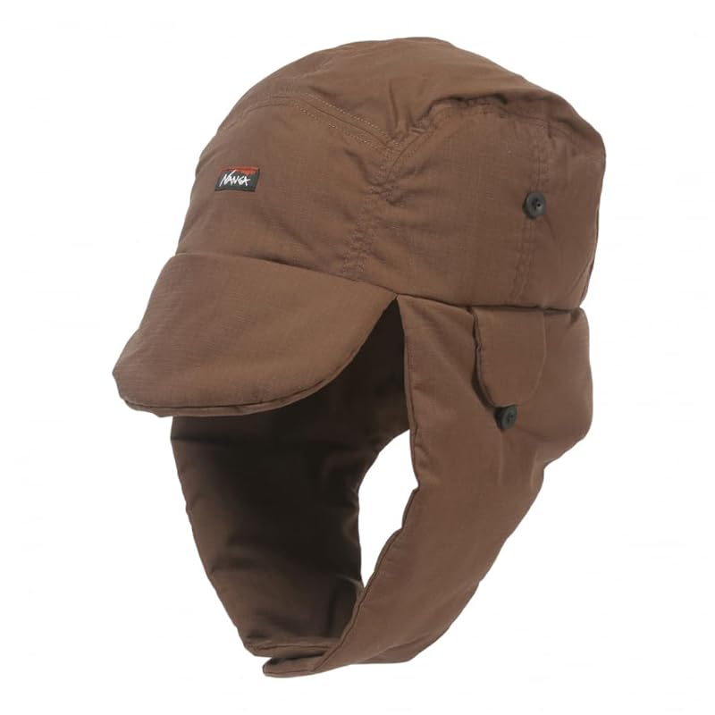 

[Nanga] trekking hat HINOC RIPSTOP DOWN EAR FLAP CAP NA24413B10 brown free size