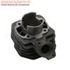 70cc Big Bore Cylinder Barrel Kit For Peugeot Buxy Elyseo Elystar Looxor Metal-X Vivacity X-Fight 50cc 2T Scooter Engine Parts