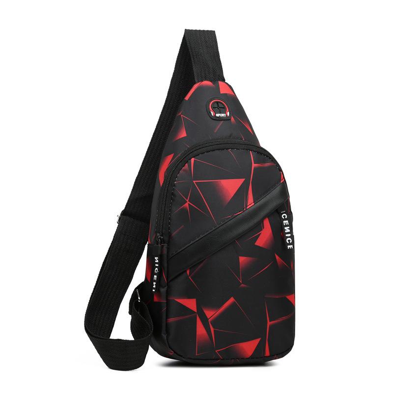 Chest Bag Men's Crossbody Bag Lightweight Outdoor Sports and Leisure Couple Backpack Shoulder Bag