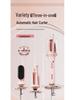 3-in-1 Automatic Hair Curler with Interchangeable Heads for Big Waves, Straight Hair, Corn Waves, & Egg Rolls