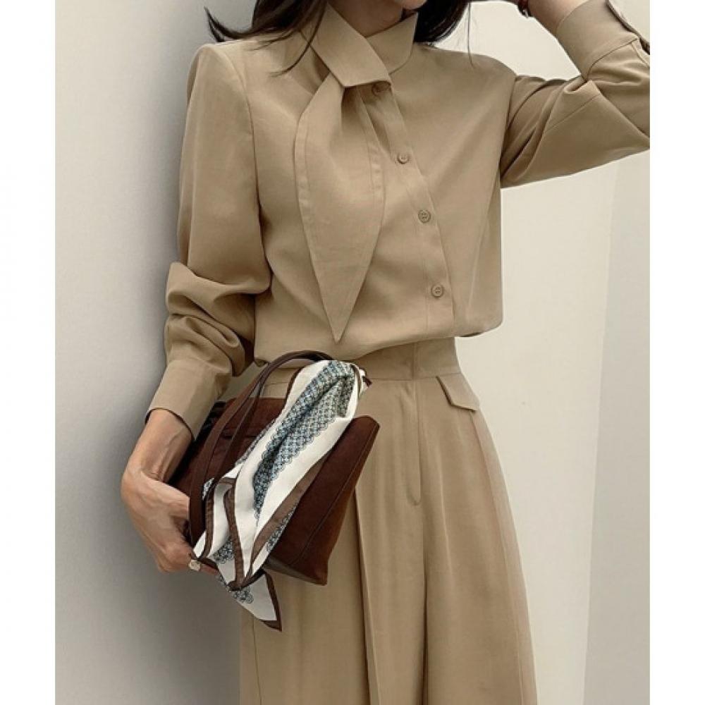 Dabagirl Leona Tie Blouse