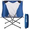 Nicelee Camping Chair Specification with Emphasis On Seating Outdoor Nylon Lightweight Aluminum Compact Cycling Chair Indigo Blue [Premium Comfort]