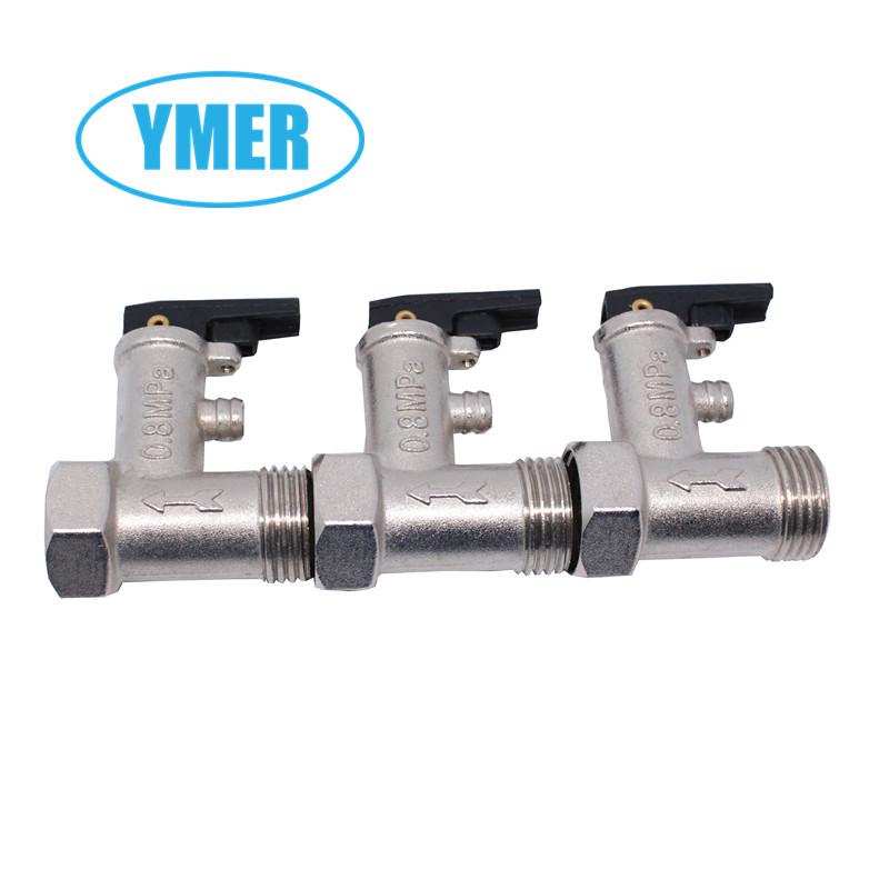 DN15 20MM All Copper Pressure Relief Valve for Water Heater