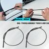 2pcs Right & Left Side Roof Drip Moulding Trim Rubber 755520D082 755510D132 For Toyota Yaris Hatchback 2014 2015 2016 2017 2018