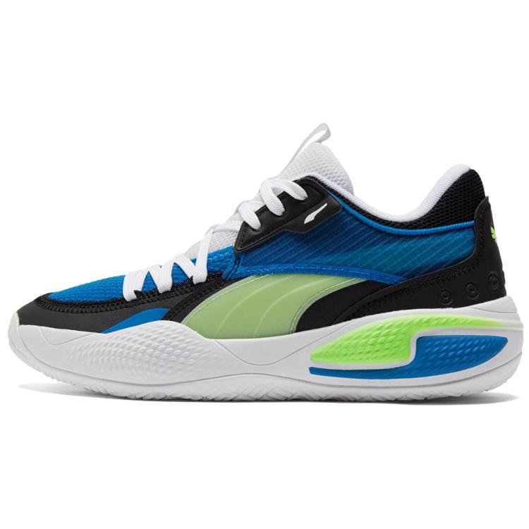 PUMA Court Rider I Future Blue Green Glare Men s 195634-01 EU 46