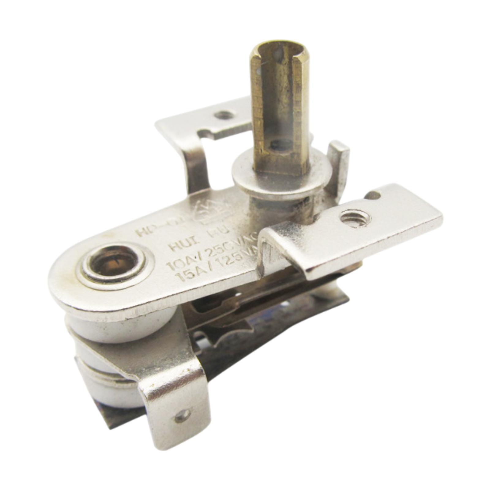 

Electric Oven Thermostat Metal Temperature Regulation Controller Compact Heating Switch Replacement for Home Appliance