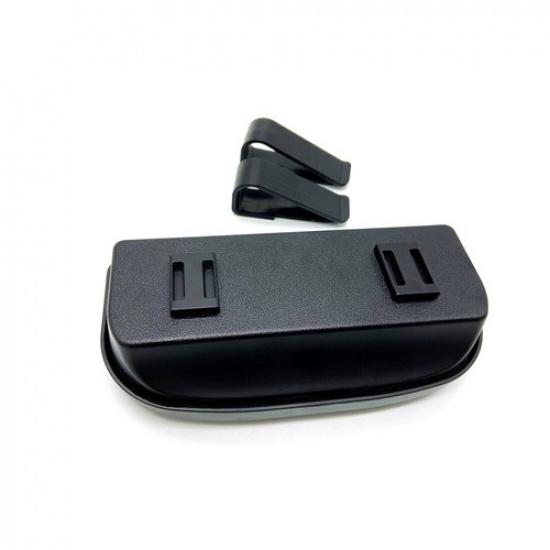 Auto Sonnenblende Brillenetui Halter Sonnenbrillenbox Karten Quittungen Magnetische Clips