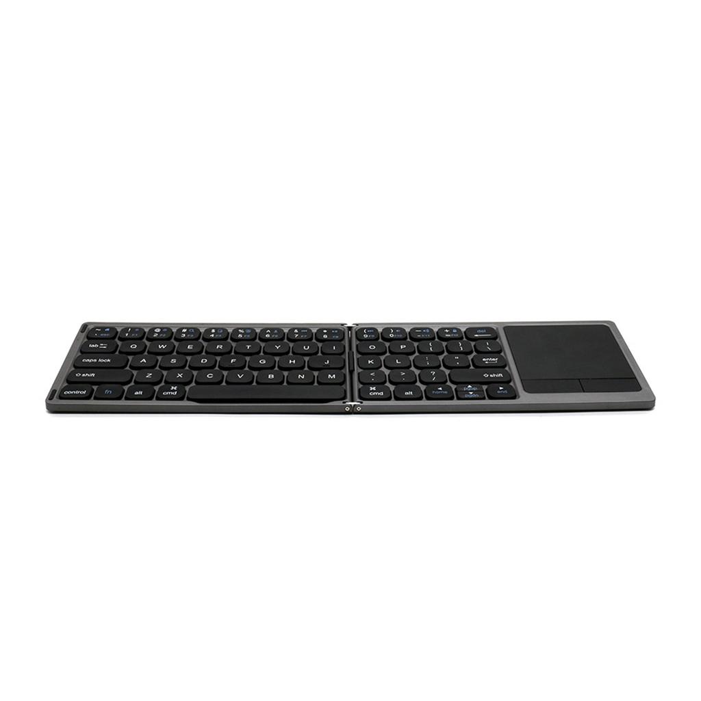 Foldable BluetoothCompatible Keyboard Portable Wireless Keyboard Rechargeable UltraSlim Folding Keyboards