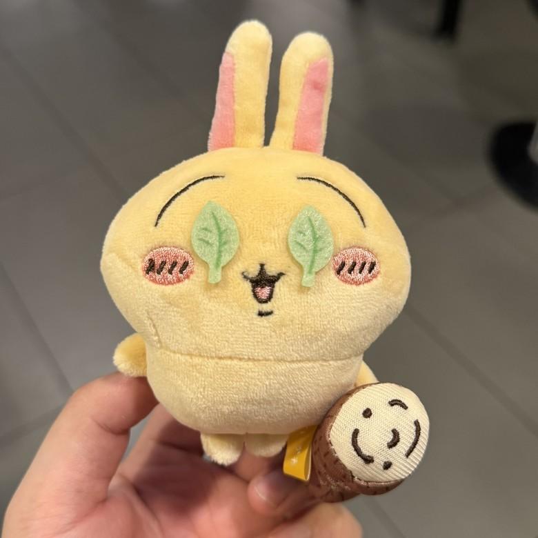 Chiikawa Giy Usagi Plush Keychain With Short Plush Material For Collectors And Fans Usagi