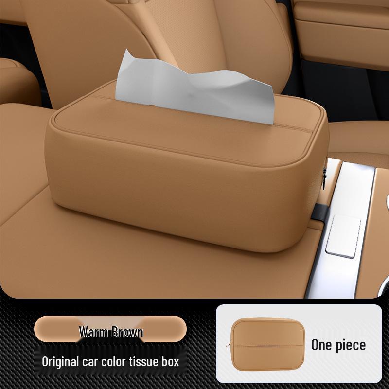 Xingyao 6 Car Tissue Holder: 25-Slot Seat Hanging, Console Tissue Bag, Interior Decor Accessory Standard