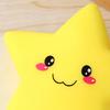 Cartoon Expression Star Squeeze Toy Slow Rebound Flour Filling Smiling Star Fidget Toy Stretchy Soft Stress Ball Sensory Toy