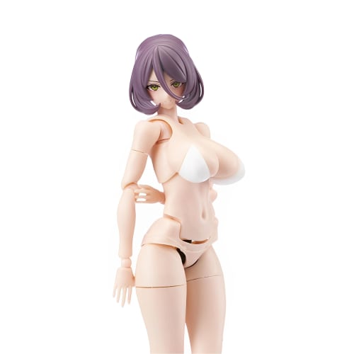 AIEK 1/12 Scale Sexy Beautiful Female 2D Action Figure, Large Bust, Body Set, Skin Tone 1.0