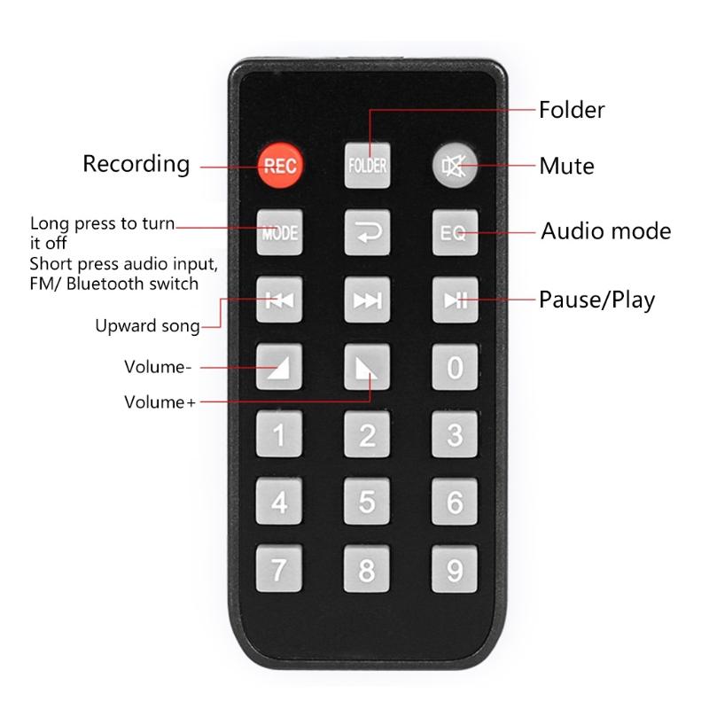 Wireless -compatible MP3  Board Radio MP3 Music Player Recording Function / Disk/ Card/FM