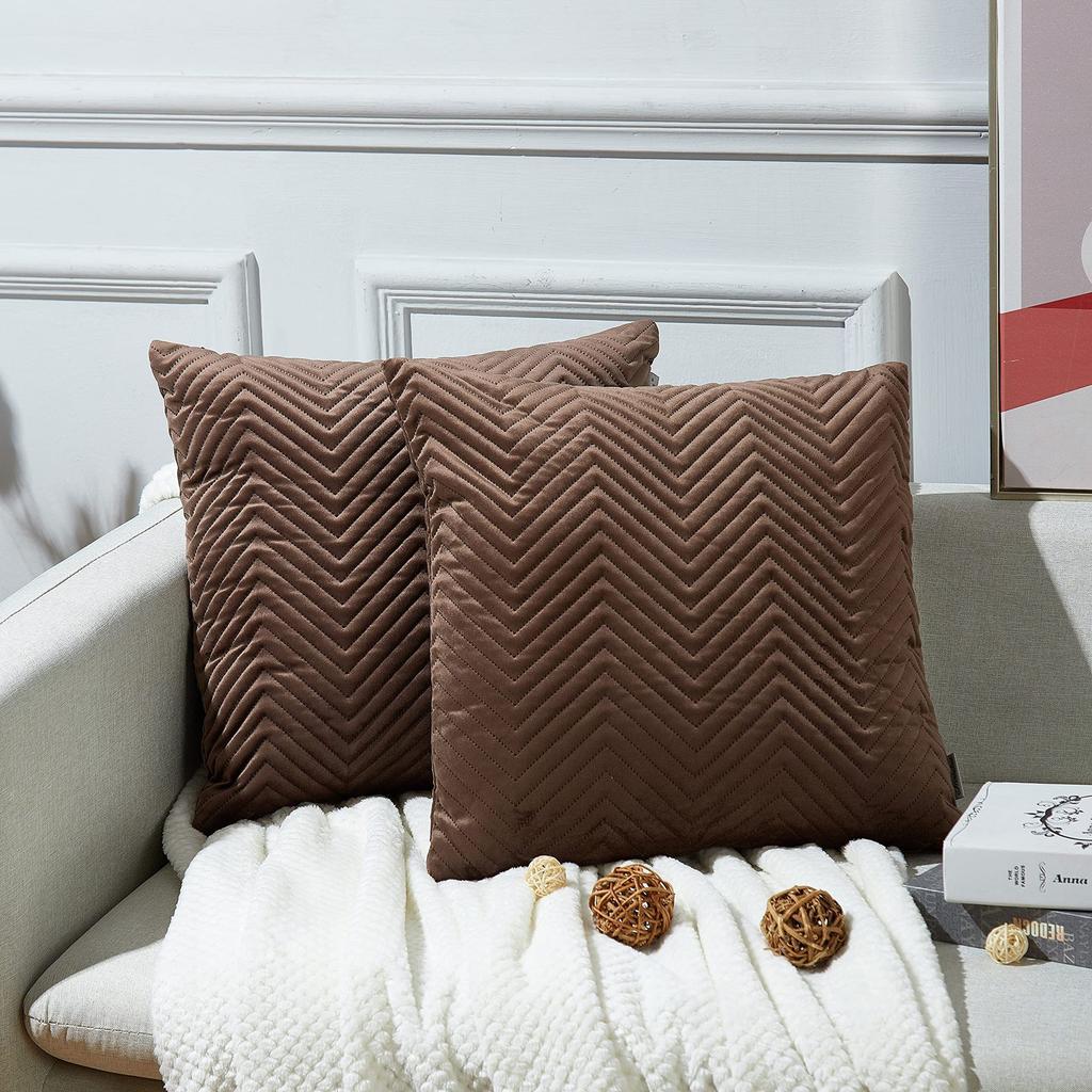 Quilted Pillows, Velvet Pillowcases, Home Velvet Cushions, Dutch Velvet Bedside Cushion Cases, Waist Pillows