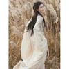 Women's Wei Jin Dynasty Hanfu Set – Ethereal Flowing Zhiju Robe Wide Sleeve Performance Costume