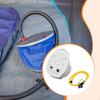 Bellows Foot Pump High Volume Portable Inflator Air for Raft Float Inflatable Pool