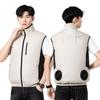Summer Air-conditioned Clothes for Men Women Hiking Clothes for High Temperature Work Fishing Vest