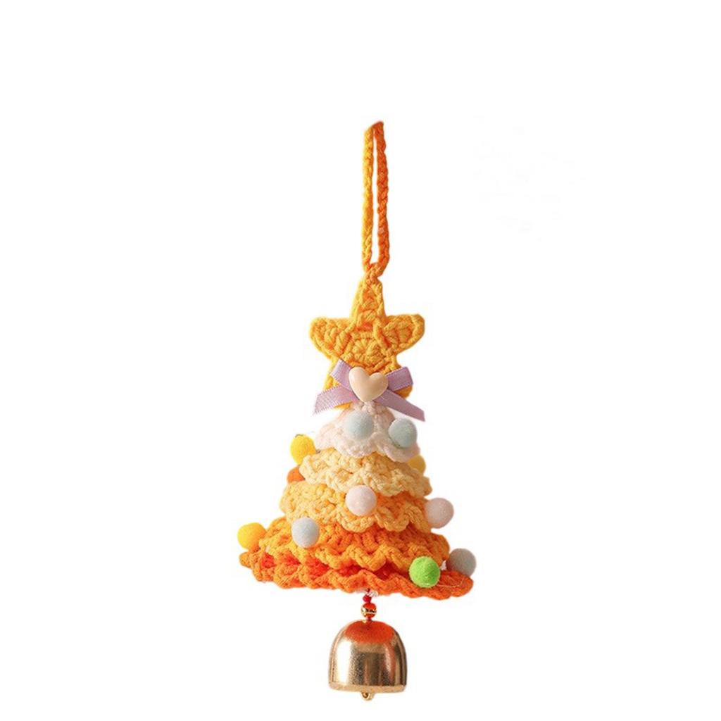 Christmas Tree, Creative Swinging Ornaments, Hand Woven Cotton Yarn Ornaments
