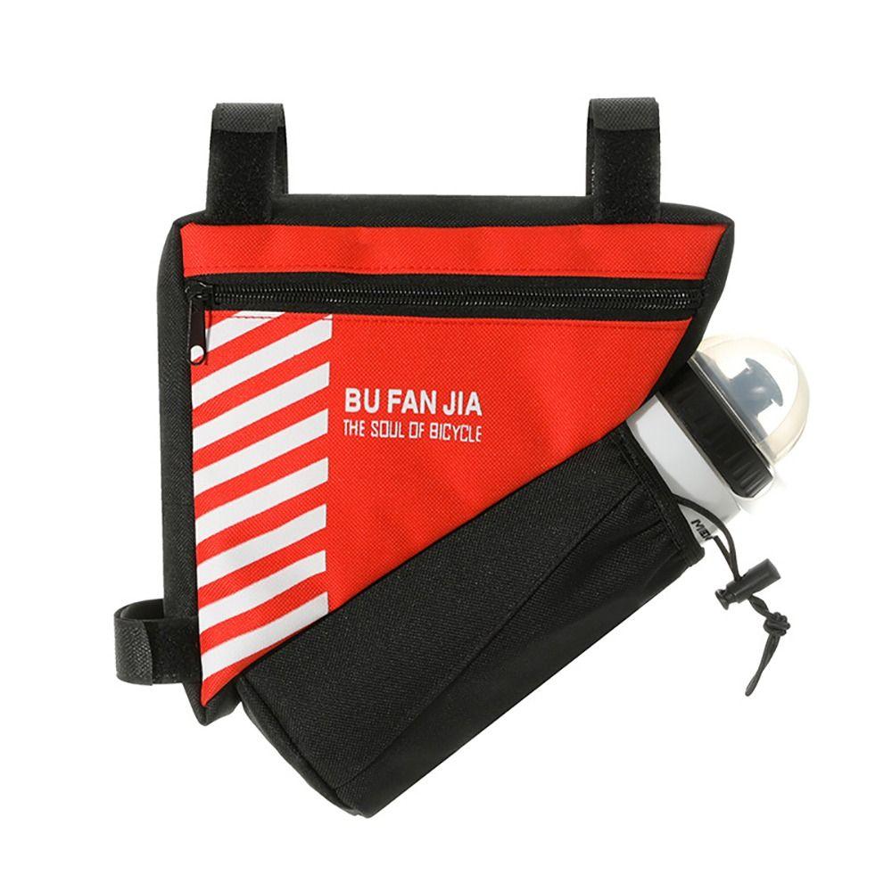 Durable Bicycle Pouch Waterproof Riding Triangle Bag Portable Water Bottle Bag