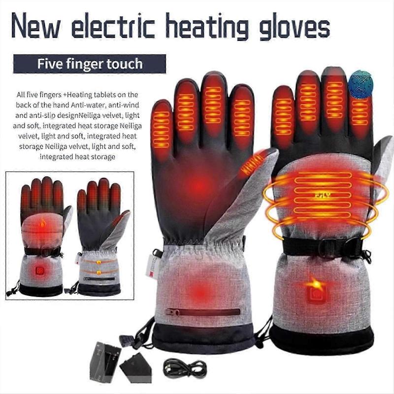 Gloves Intelligent Heating Gloves Sports Outdoor Electric Gloves Warm Heating Gloves Ski Gloves