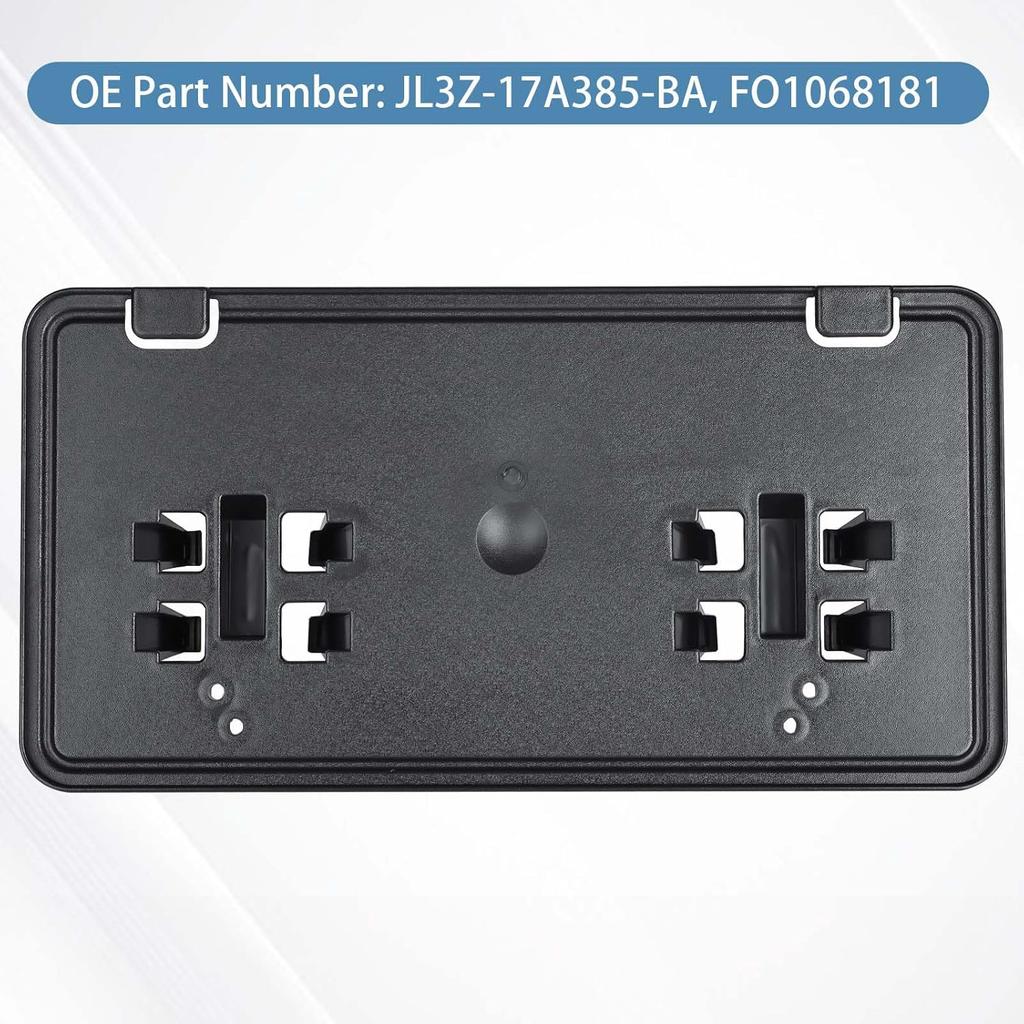 Replacement For Front Bumper License Plate Frame Bracket 2018- Ford F150 JL3Z17A385BA