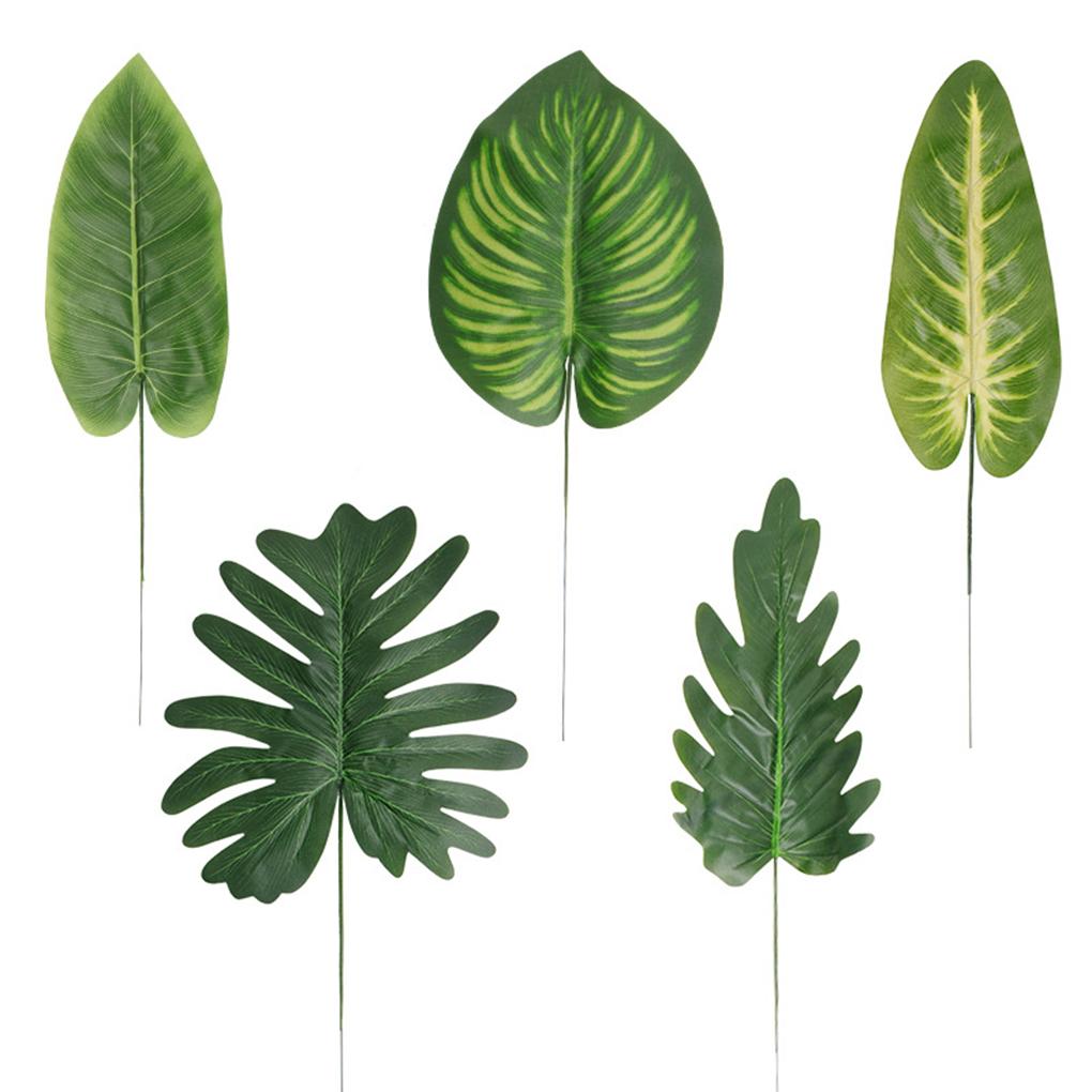 20bags Green Simulated Watermelon Leaves Realistic And Vibrant Artificial Plant Wall For Stunning Flower Arrangements