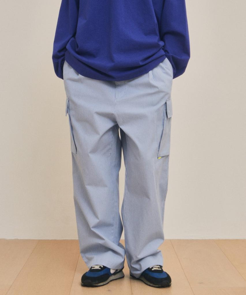 Mark Gonzales Relaxed Cargo Pant - L/Blue