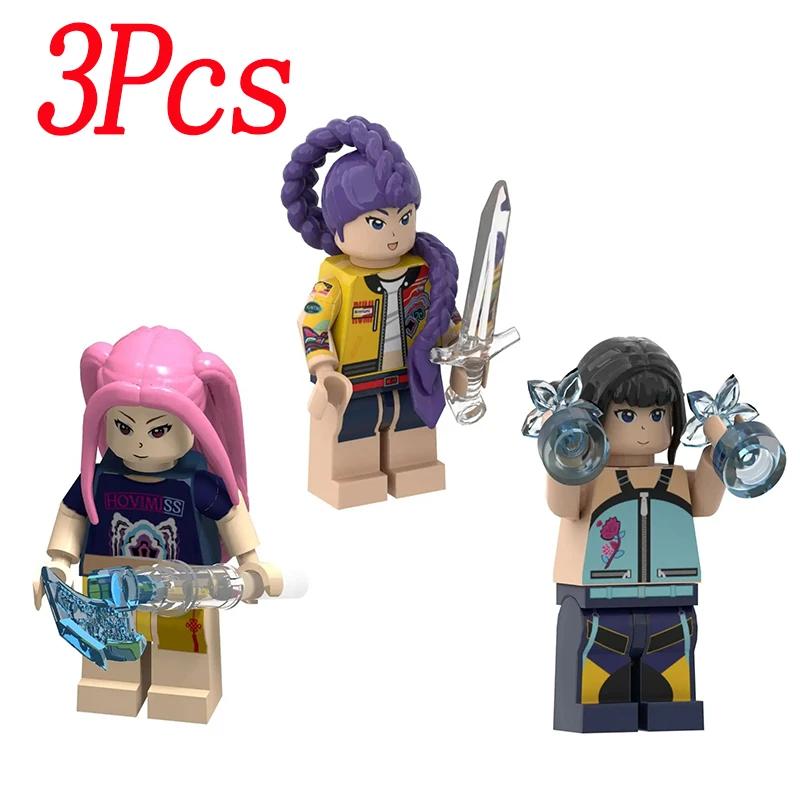 

Іграшкові периферійні пристрої Прикраса столу Колекційні фігурки Модель іграшки для дитини Kpop Мисливці на демонів Міні-екшн-фігурка Будівельні блоки