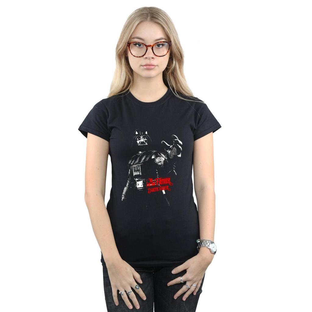 Star Wars Womens/Ladies Darth Vader I Am Your Father Cotton T-Shirt