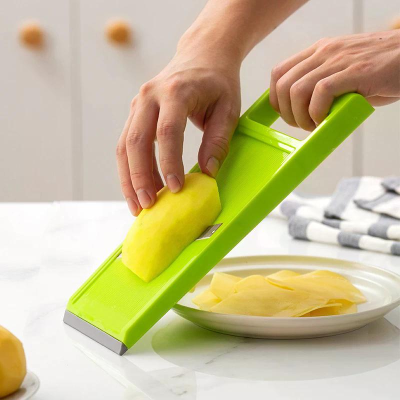Multifunctionele Vegetable Cutter with Steel Blade Mandoline Slicer Potato Peeler Carrot Cheese Grater Kitchen Accessories Tools