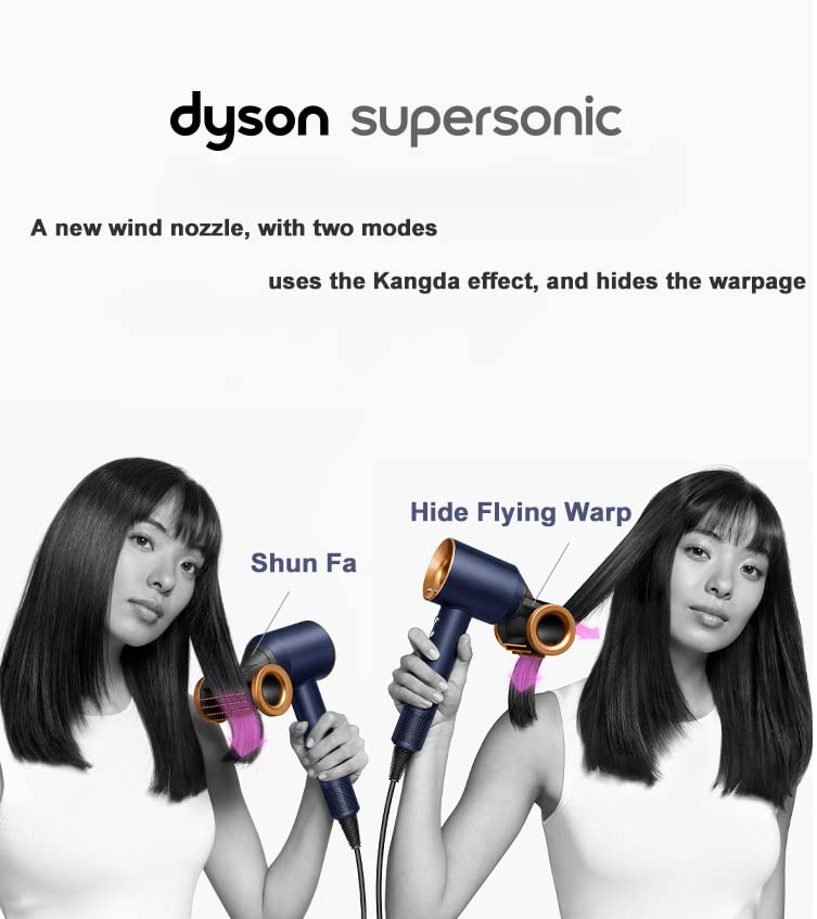 Použitelné pro Dyson HD15 HD01 HD02 HD03 HD04 HD08 nadzvukový vysoušeč vlasů s hladkým hřebenem na vlasy nově vylepšený nástavec na příslušenství pro hřeben na vlasy