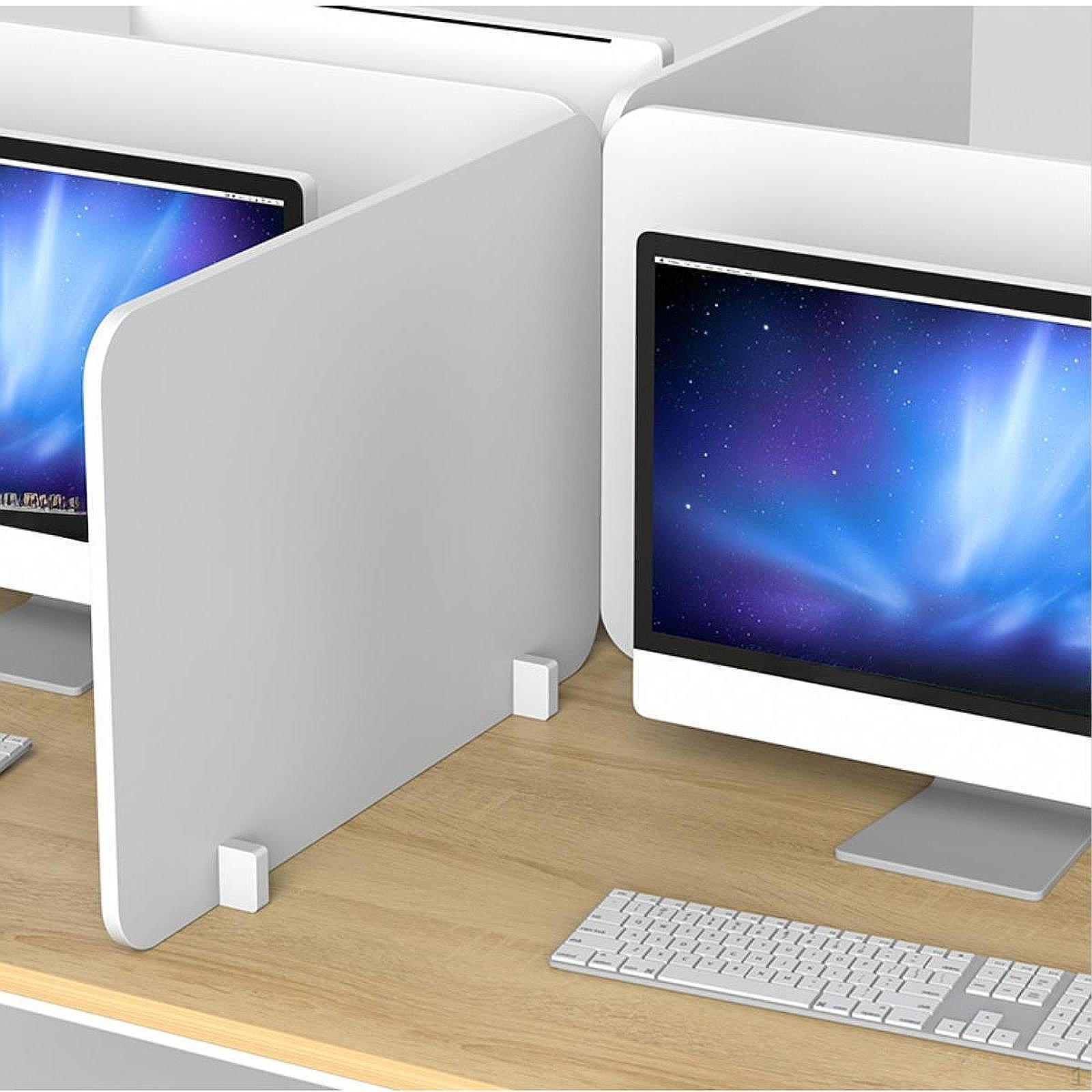 

Настільна перегородка для класу з затискачами для універсального використання Захисний бар єр 30cmx50cm