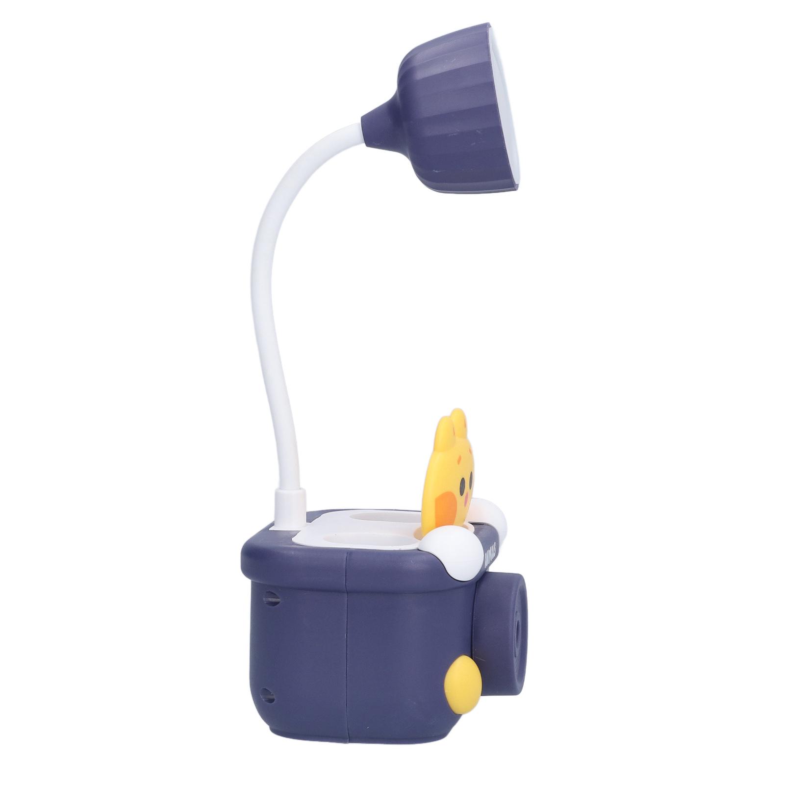 

Desk Lamp Daily Lighting Save Desktop Space Emergency Standby Power Supply LED Table LampDark Blue темно-синий