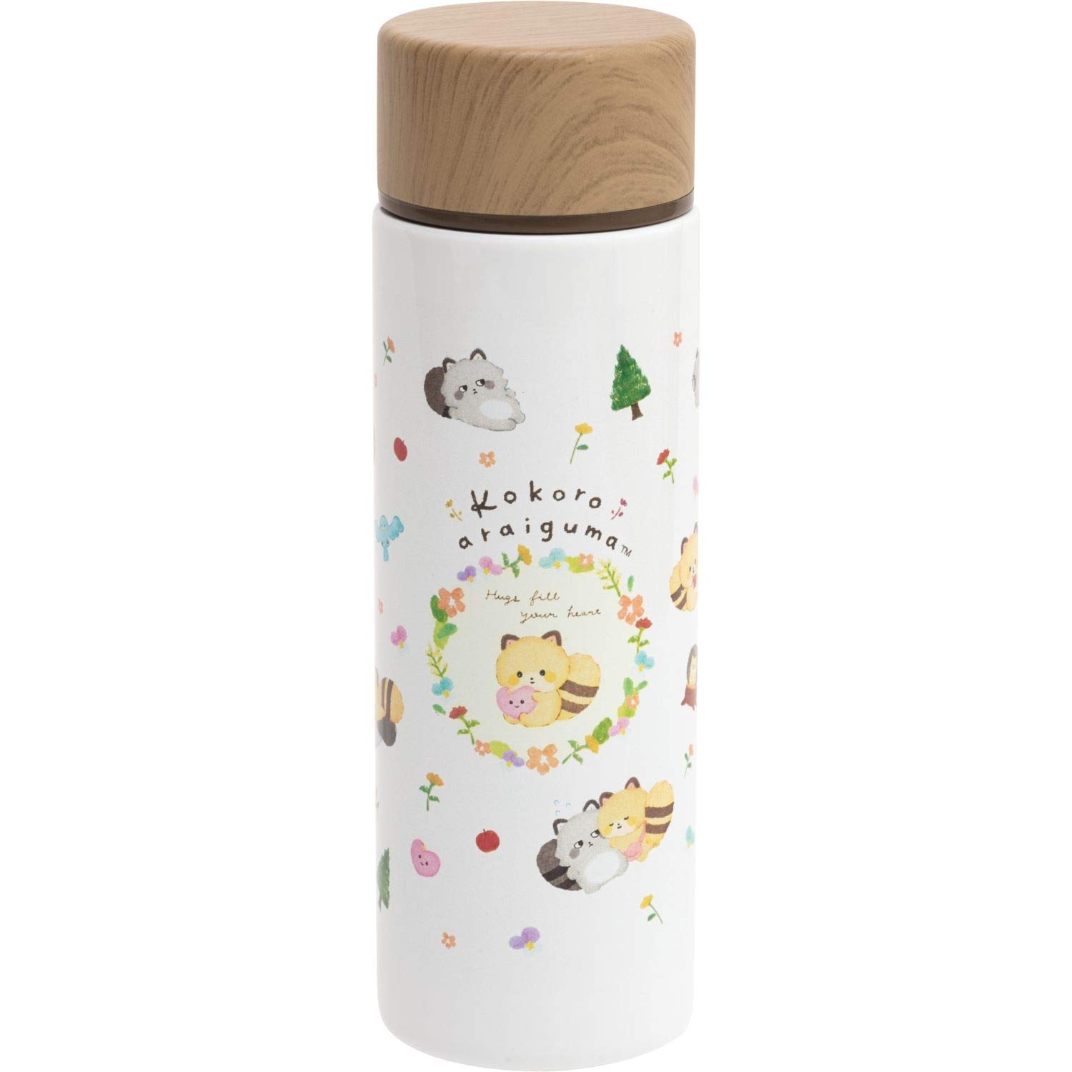 

Kokoro Araguma Hug to Warm Your Heart Poke Mini Bottle KA08201 San-X