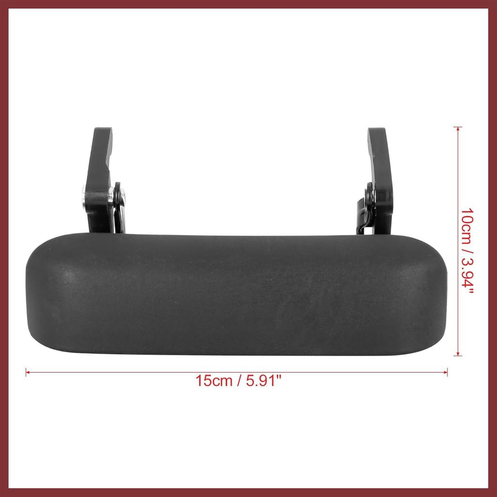 Textured Black Rear Liftgate Tailgate Handle Replacement for Ford for Ranger Pickup for Mazda B2300 B2500 B3000 B4000 1998-2011 Truck 1L5Z9943400AAA