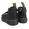 Pristine Dr.Martens Sandals Clarissa 2 Quad Black Leather Women Used