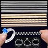 1/4pcs Ring Size Reducer Tools Spiral Spring Based Rings Adjust Invisible Transparent Tightener Resizing Tool Jewelry Guard